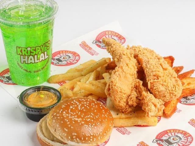 Krispys Tender 2 Tenders w/fries & Drink