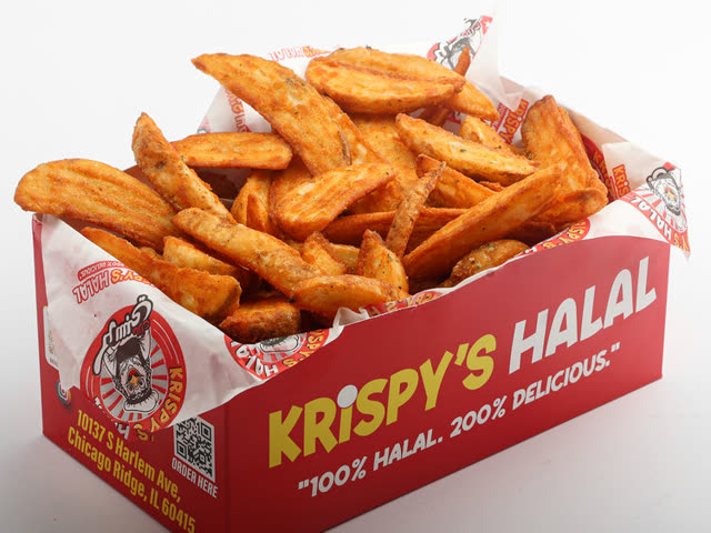 Wedges Fries Large
